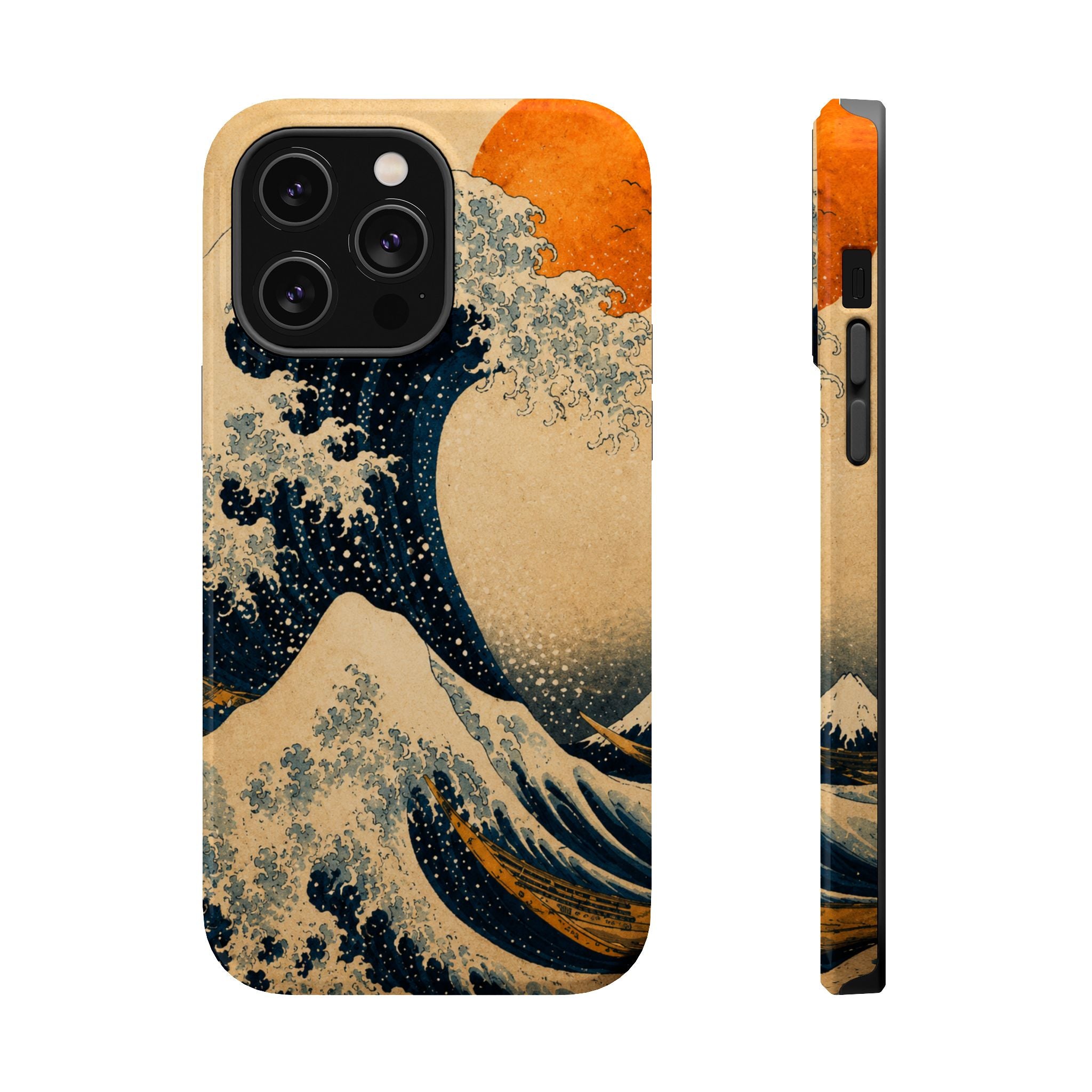 The Great Wave Phone Case — Magnetic Impact-Resistant iPhone Cover