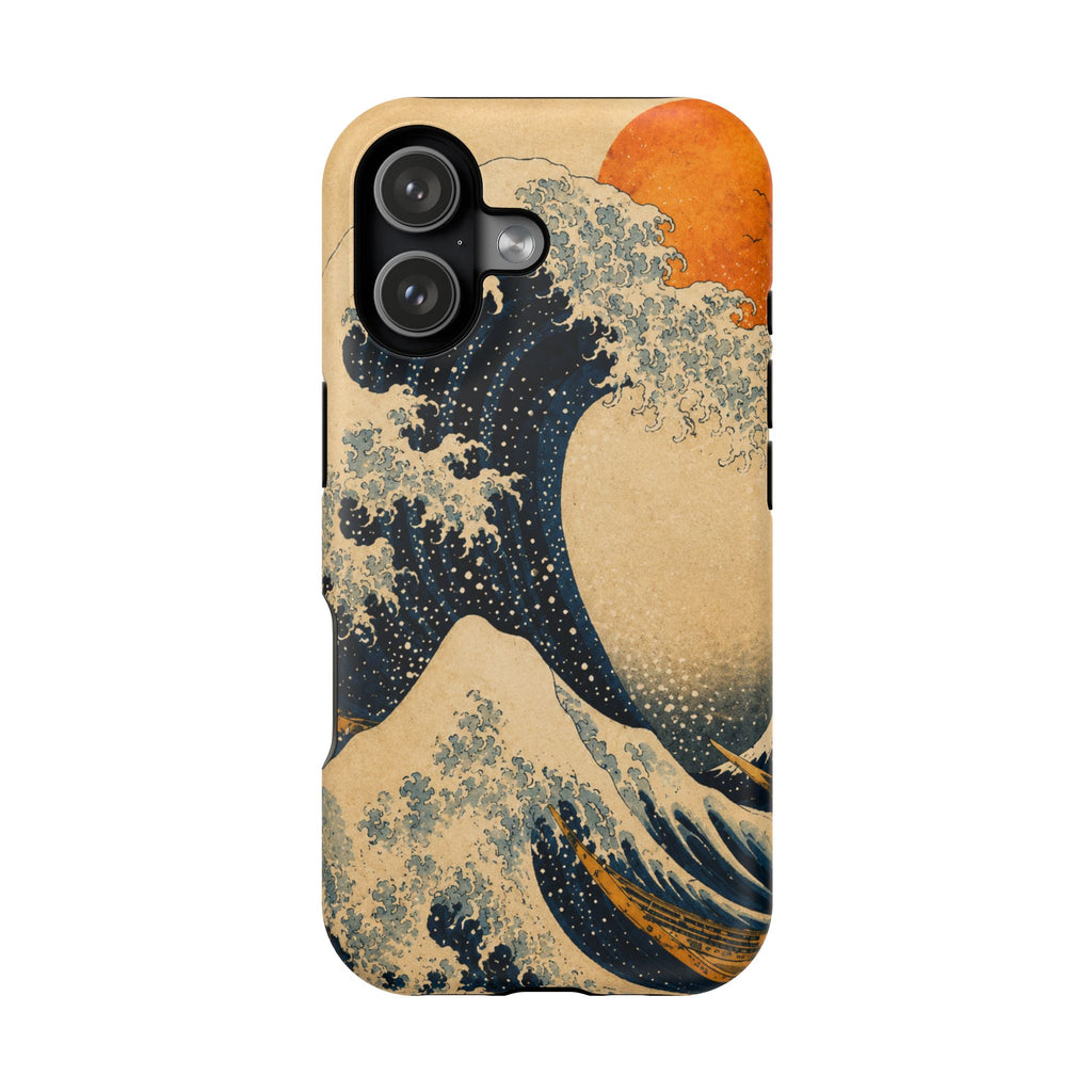 The Great Wave Phone Case — Magnetic Impact-Resistant iPhone Cover