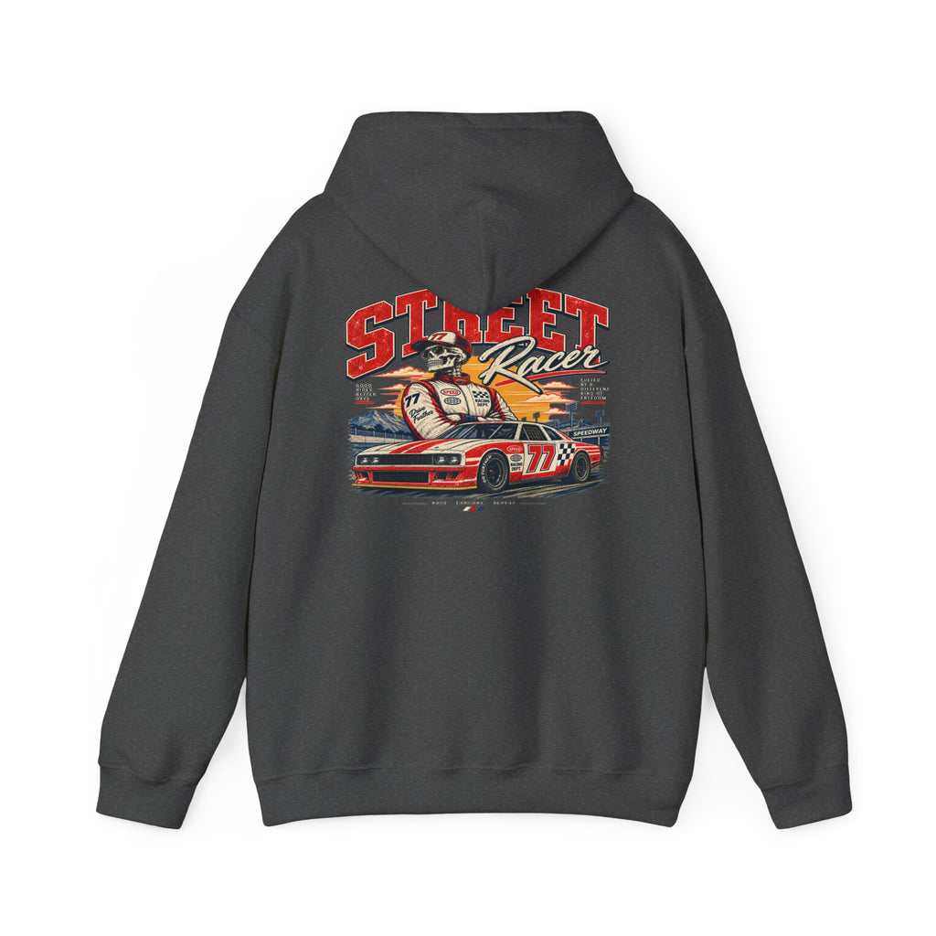 Vintage Skateboard Logo Hoodie - Retro Skate Crew Sweatshirt
