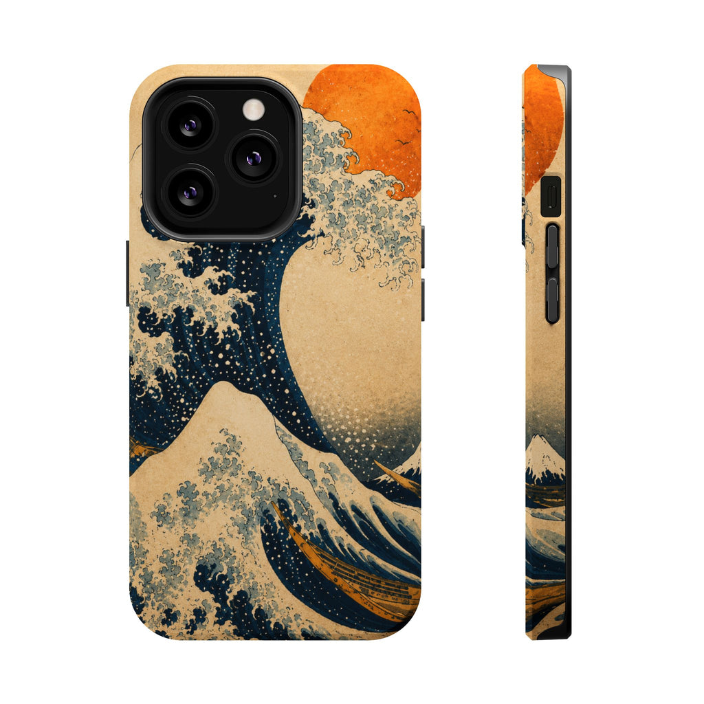 The Great Wave Phone Case — Magnetic Impact-Resistant iPhone Cover