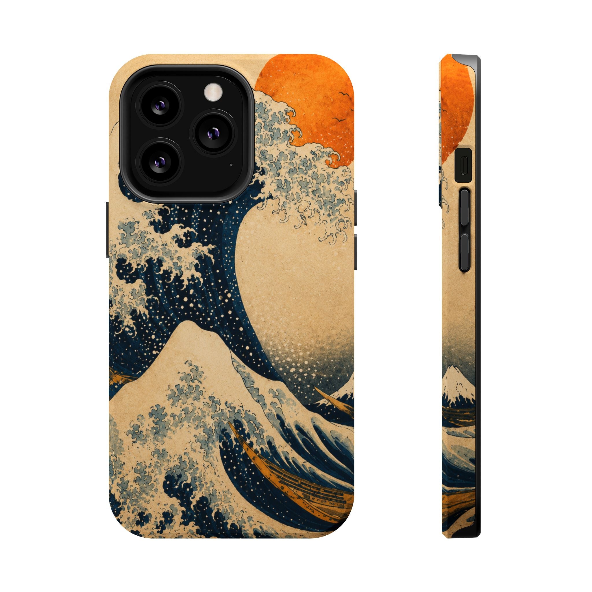 The Great Wave Phone Case — Magnetic Impact-Resistant iPhone Cover
