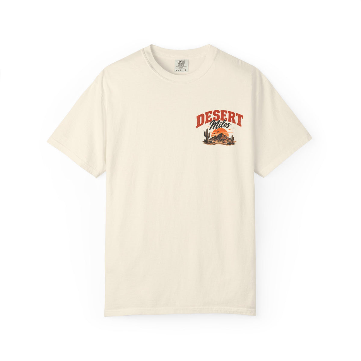 Desert Miles T-Shirt — Vintage Off-Road Scenic Graphic Tee