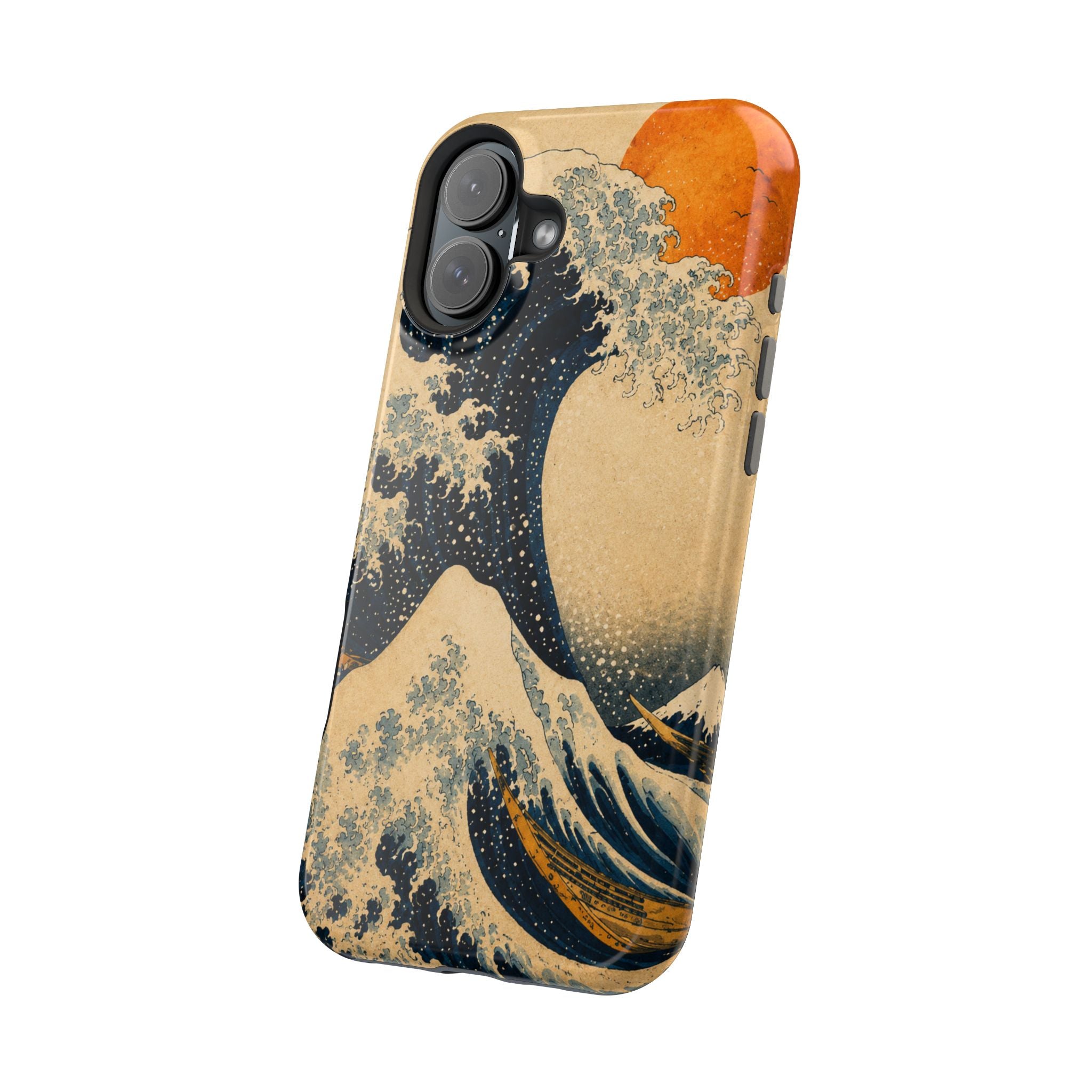 The Great Wave Phone Case — Magnetic Impact-Resistant iPhone Cover