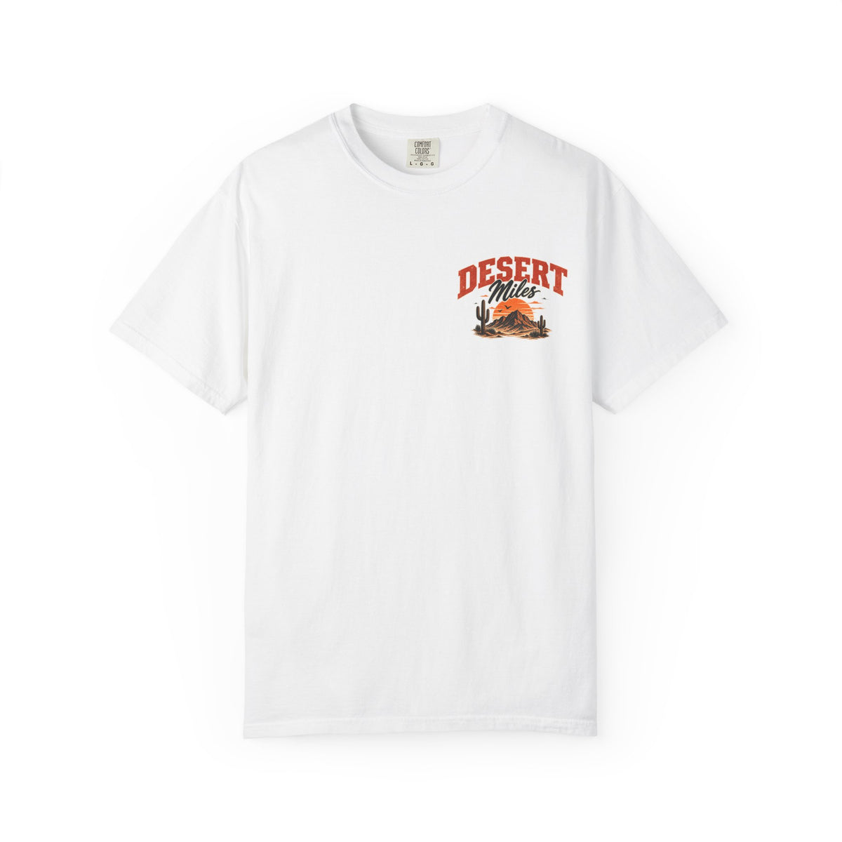 Desert Miles T-Shirt — Vintage Off-Road Scenic Graphic Tee