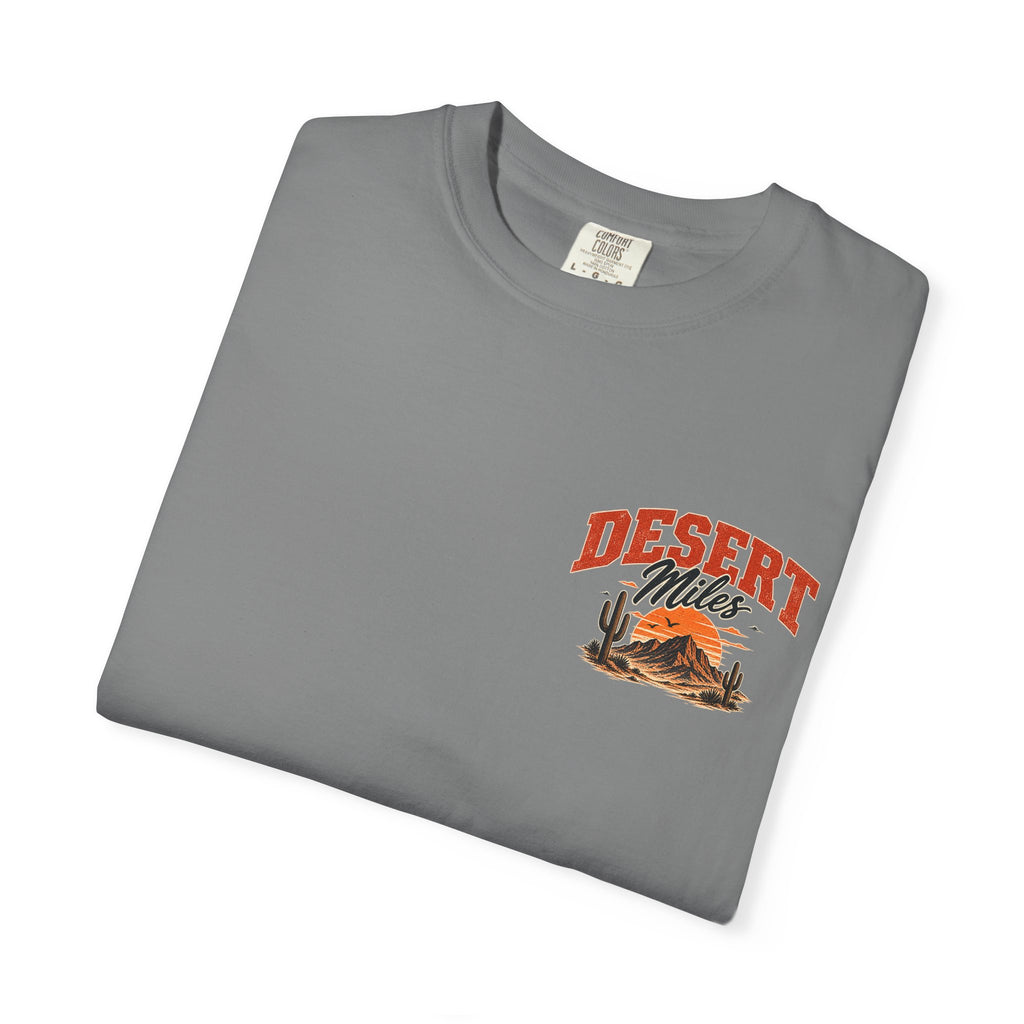 Desert Miles T-Shirt — Vintage Off-Road Scenic Graphic Tee