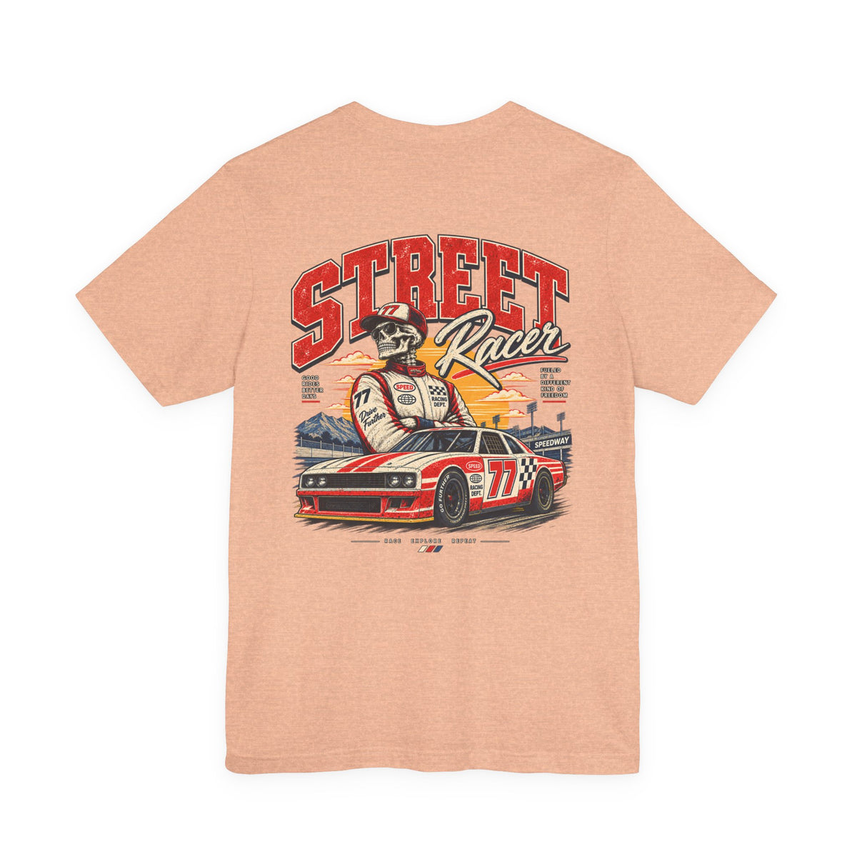 Street Speed T-Shirt — Vintage Racing Graphic