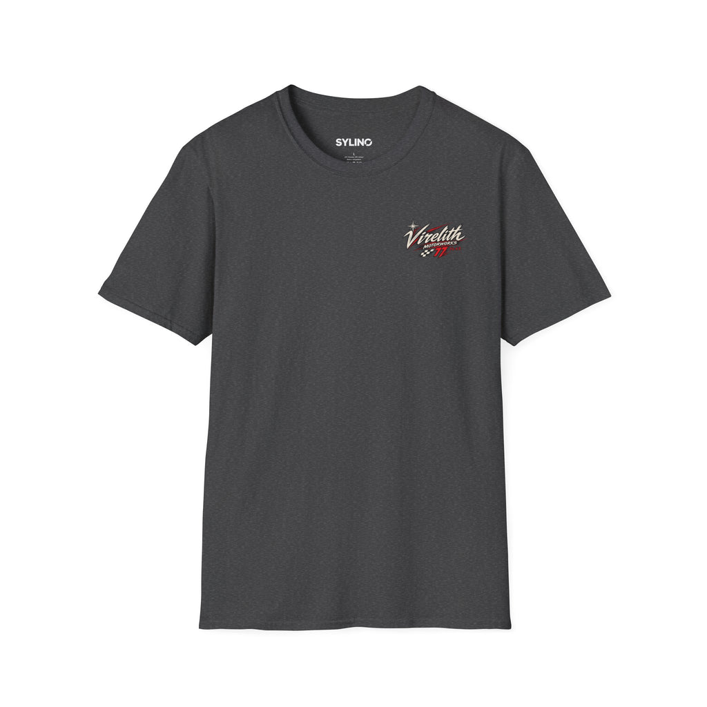 Venetta Retro Script T-Shirt | Vintage Chest Logo Graphic Tee