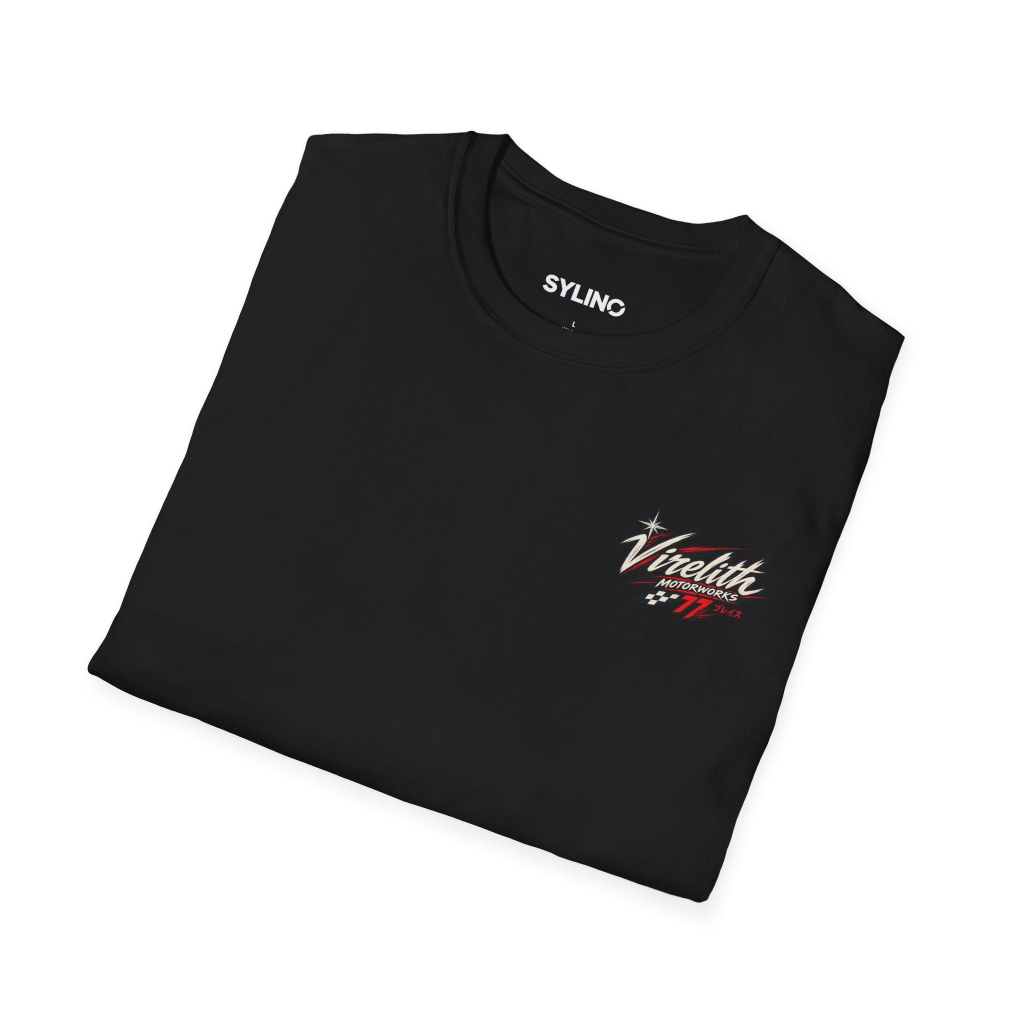 Venetta Retro Script T-Shirt | Vintage Chest Logo Graphic Tee
