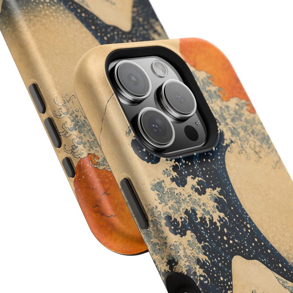 The Great Wave Phone Case — Magnetic Impact-Resistant iPhone Cover