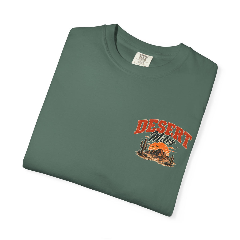 Desert Miles T-Shirt — Vintage Off-Road Scenic Graphic Tee