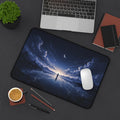 Mystic Moonlit Horizon Desk Mat — Night Sky Gaming & Office Mouse Pad