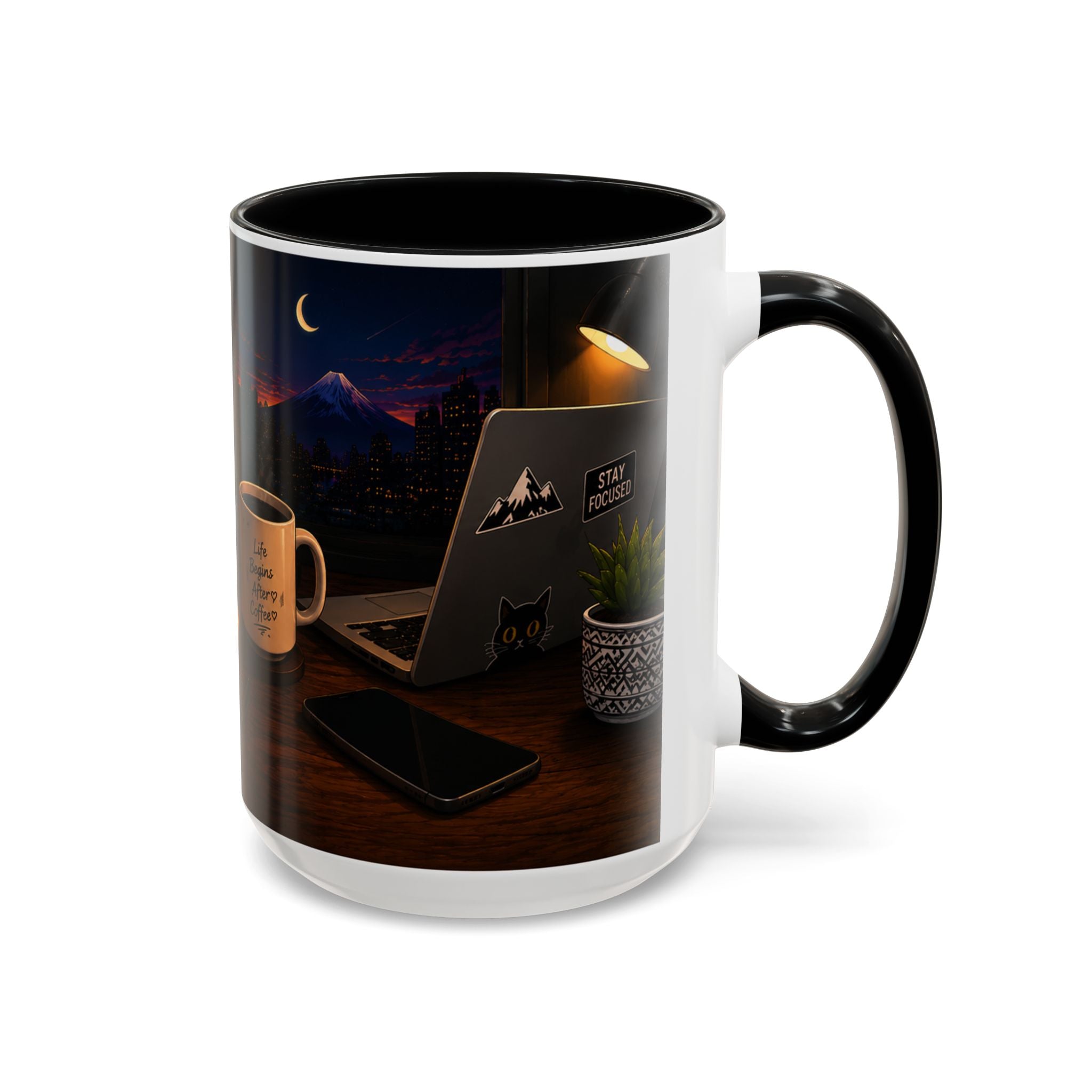 Accent Coffee Mug (11, 15oz)