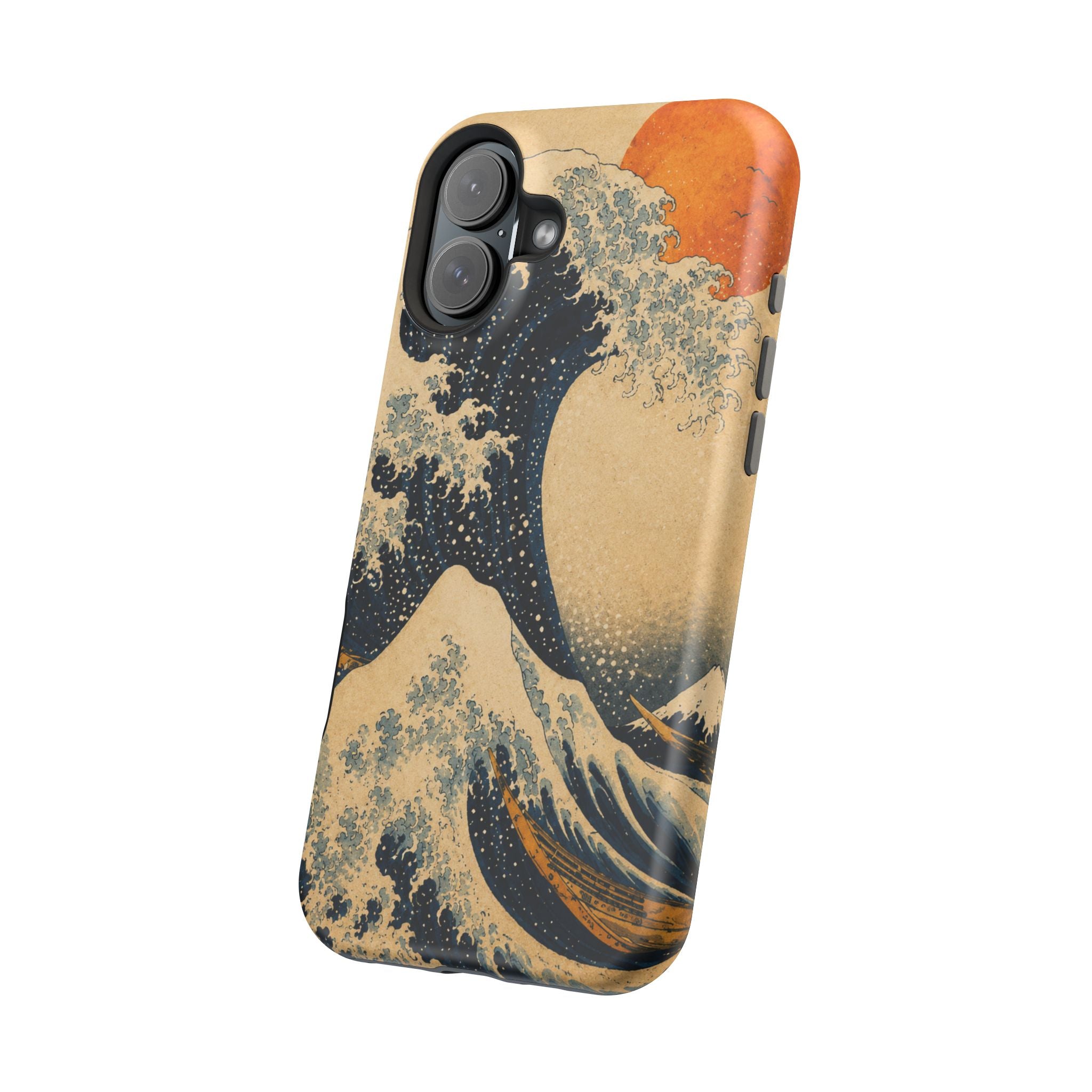The Great Wave Phone Case — Magnetic Impact-Resistant iPhone Cover