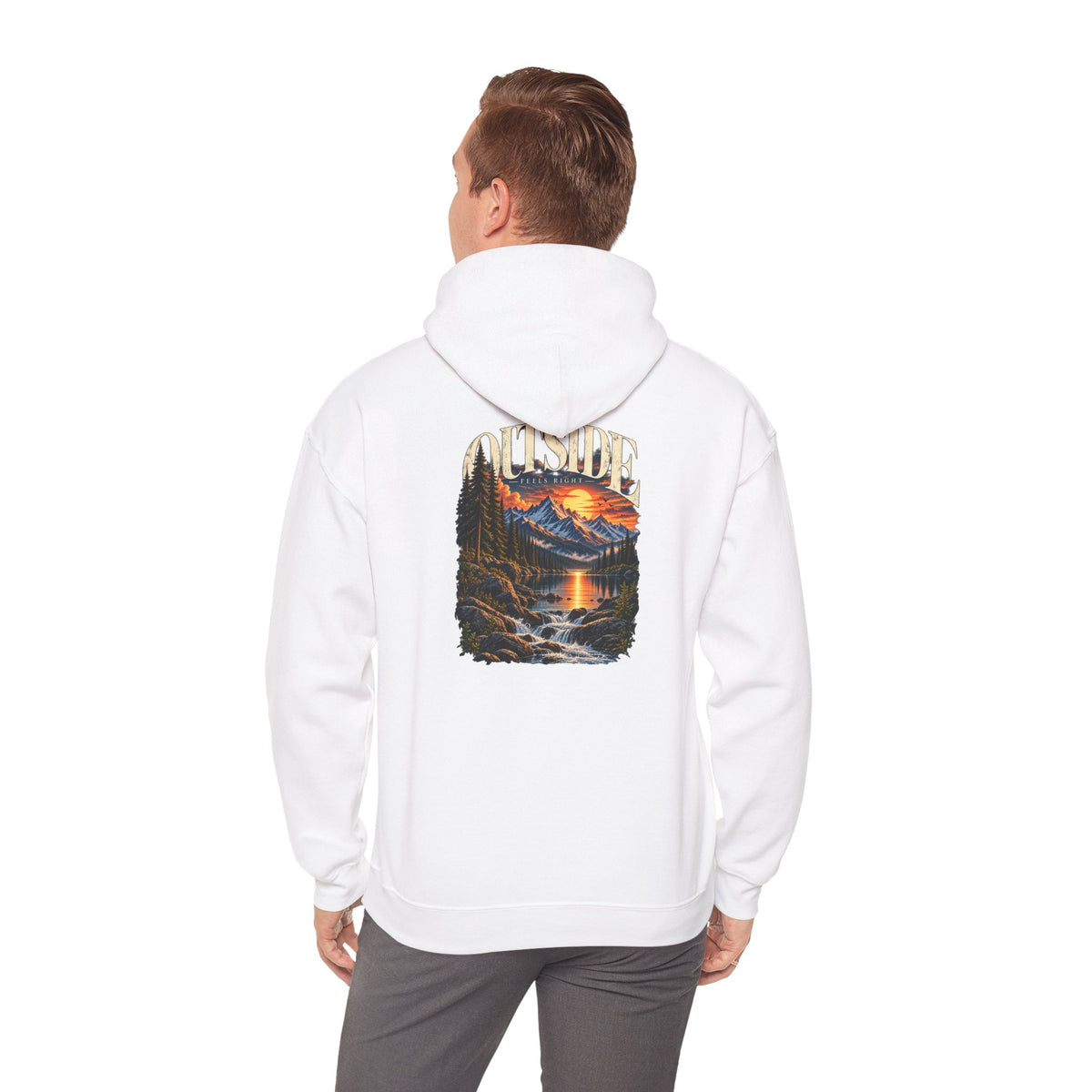 Life is a Journey Hoodie — Retro Camper Van Graphic