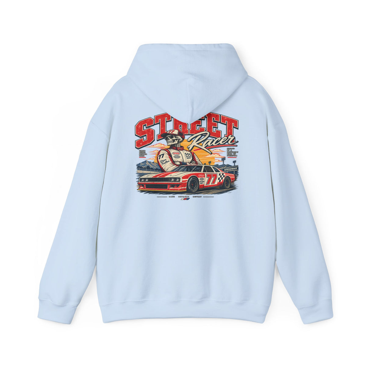 Vintage Skateboard Logo Hoodie - Retro Skate Crew Sweatshirt