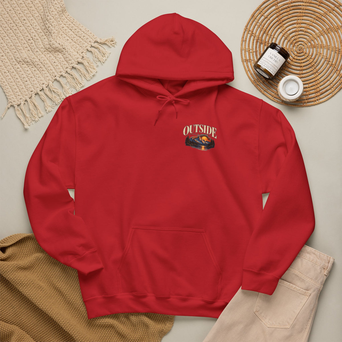 Life is a Journey Hoodie — Retro Camper Van Graphic