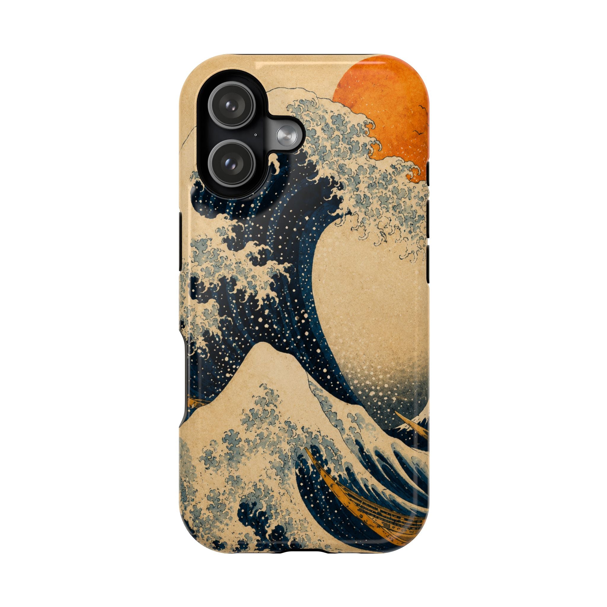 The Great Wave Phone Case — Magnetic Impact-Resistant iPhone Cover