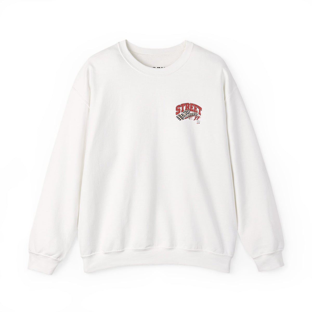 Street Racer Crewneck Sweatshirt — Vintage Car Racing Graphic