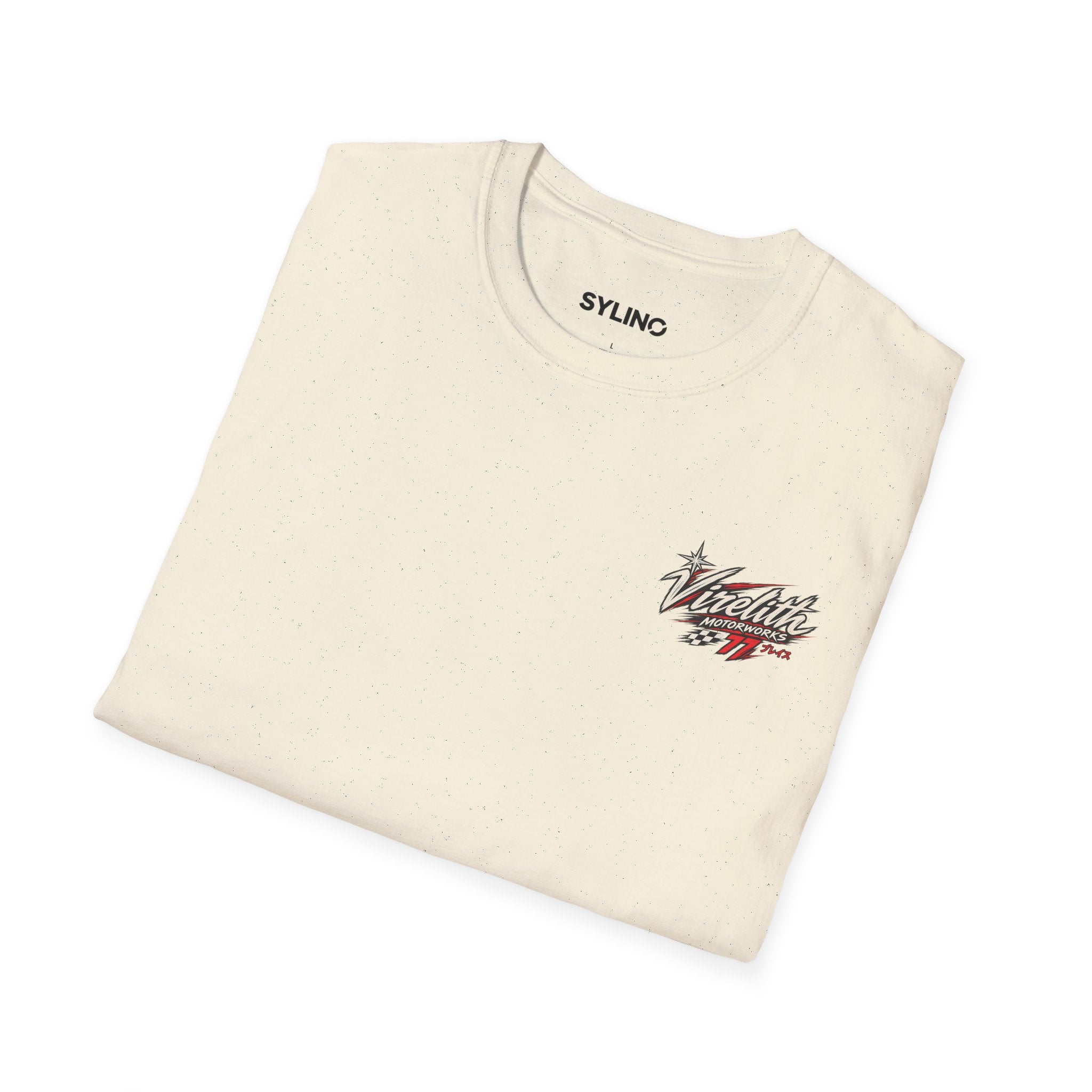 Venetta Retro Script T-Shirt | Vintage Chest Logo Graphic Tee