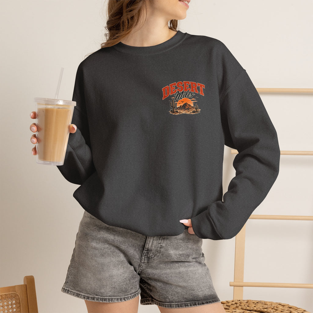 Desert Vibes Crewneck Sweatshirt — 'Desert Mama' Graphic