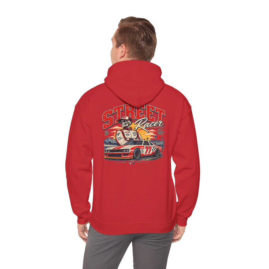Vintage Skateboard Logo Hoodie - Retro Skate Crew Sweatshirt
