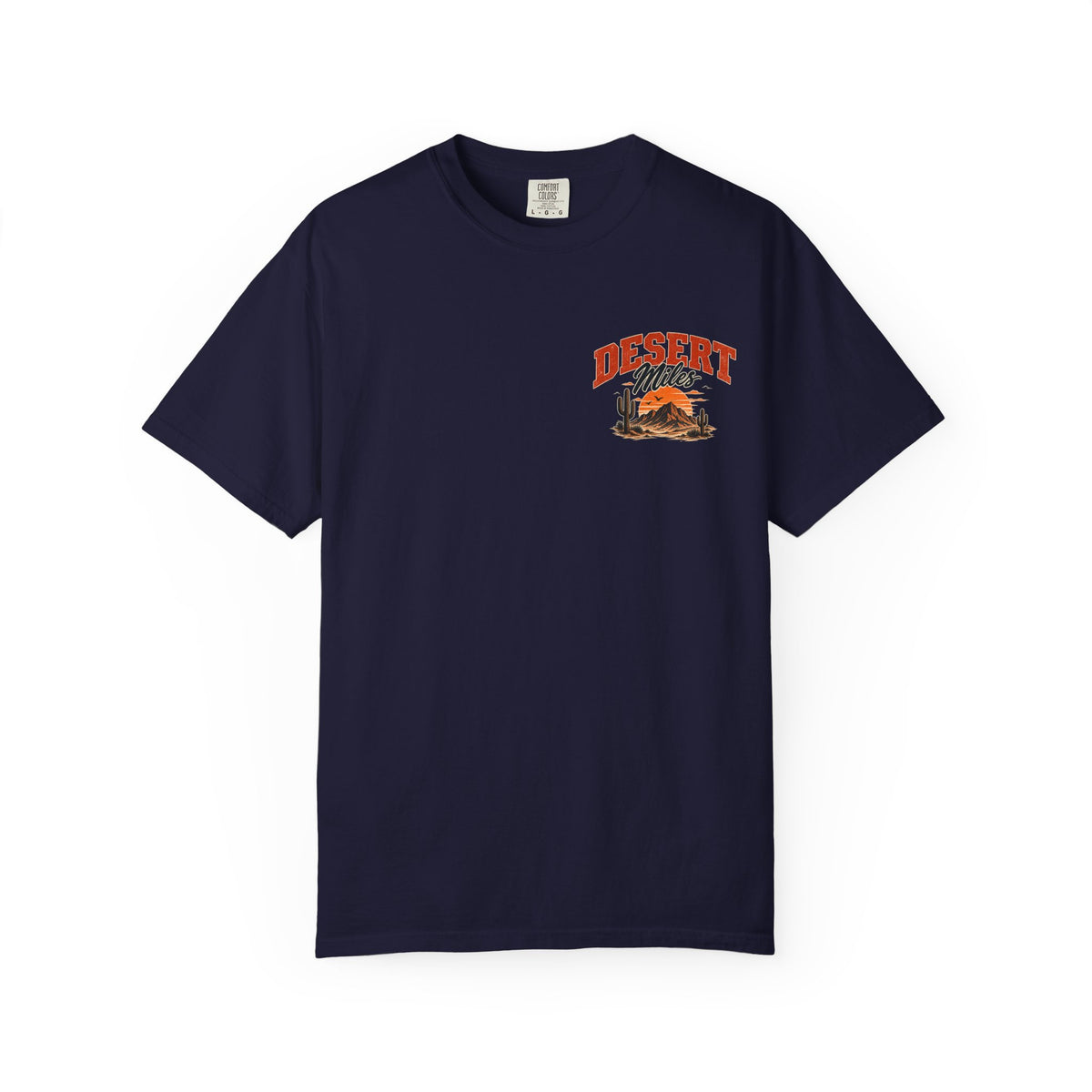 Desert Miles T-Shirt — Vintage Off-Road Scenic Graphic Tee