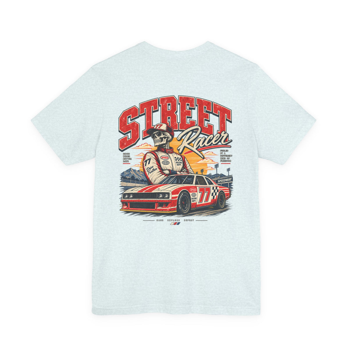 Street Speed T-Shirt — Vintage Racing Graphic