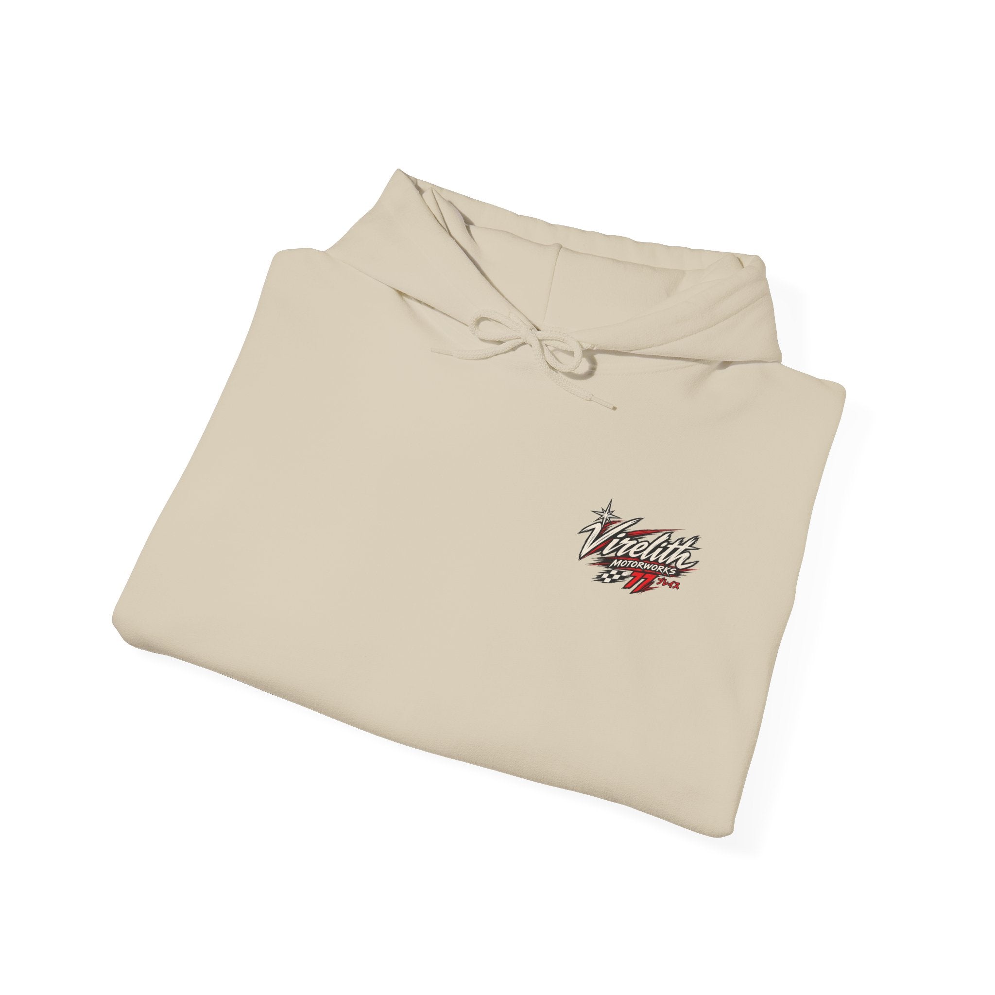 Virelith Motorsports Checkered Flag Hoodie | Racing Graphic Sweatshirt