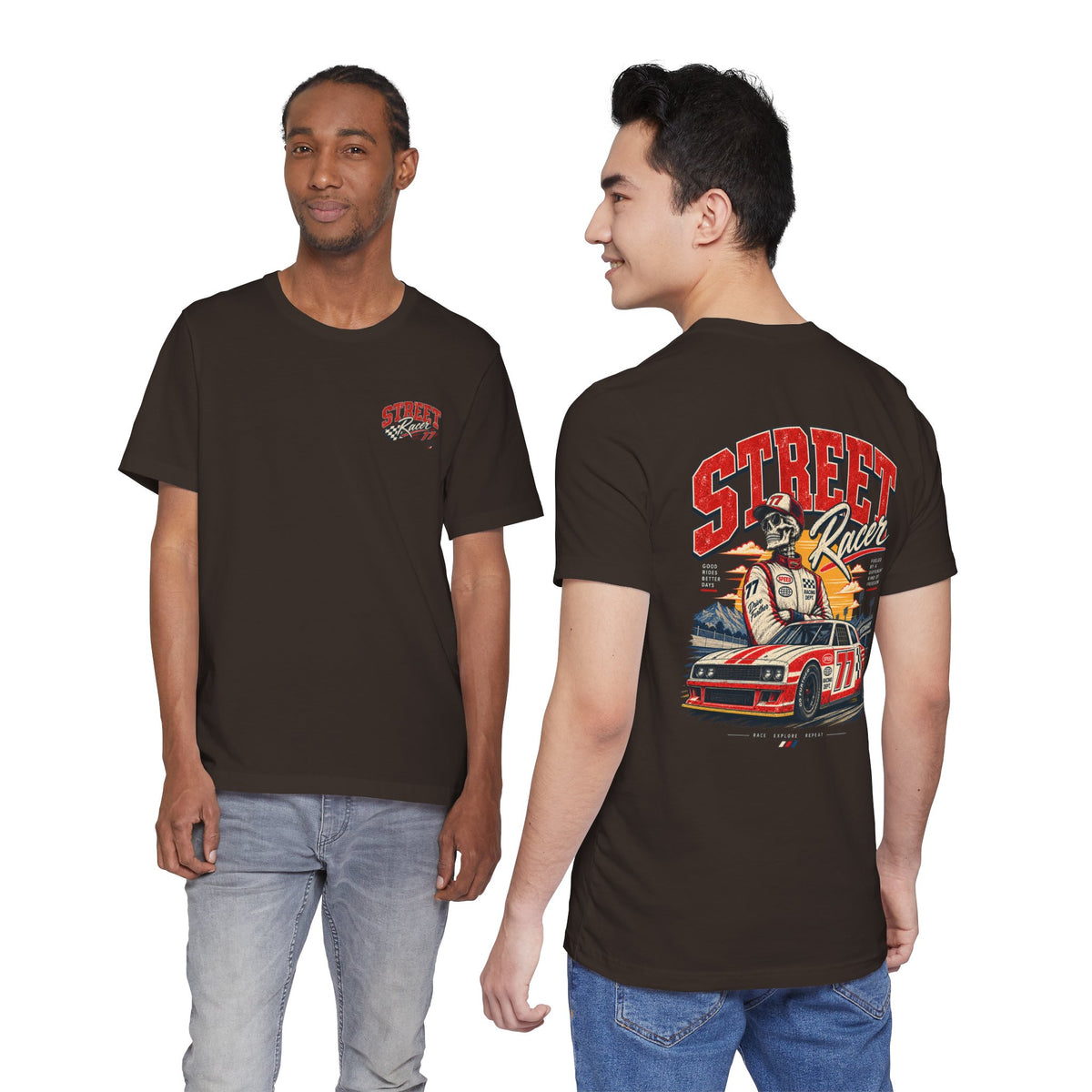 Street Speed T-Shirt — Vintage Racing Graphic