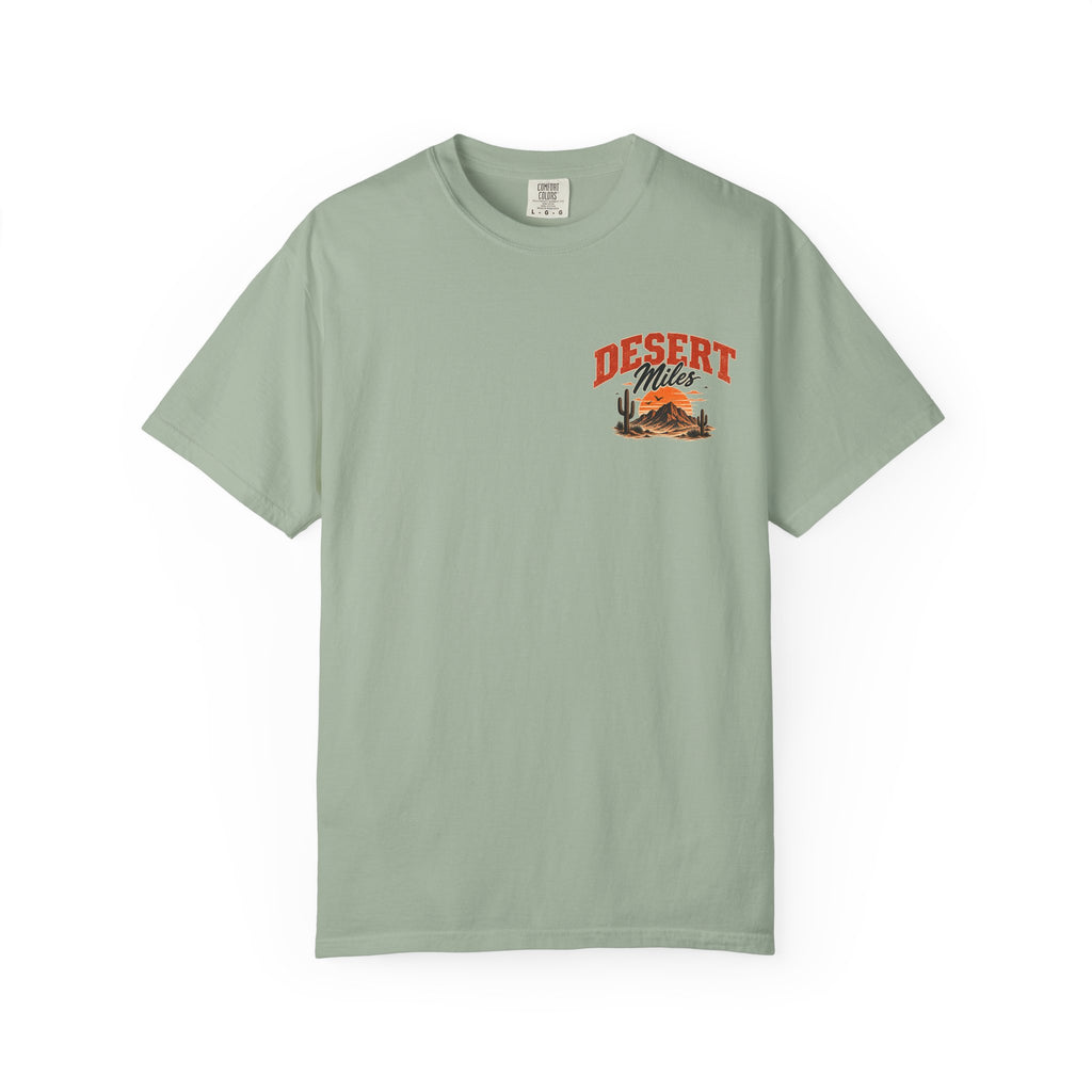 Desert Miles T-Shirt — Vintage Off-Road Scenic Graphic Tee