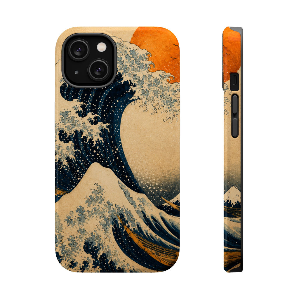 The Great Wave Phone Case — Magnetic Impact-Resistant iPhone Cover