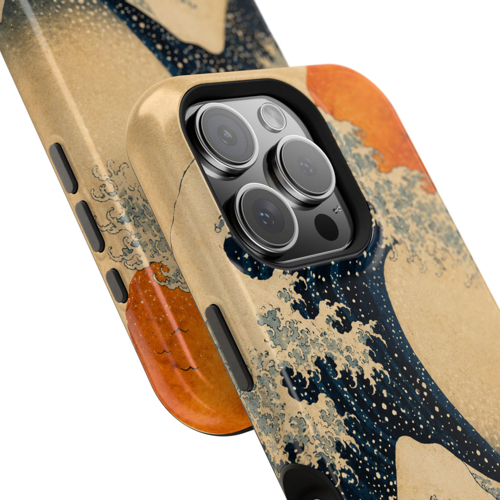 The Great Wave Phone Case — Magnetic Impact-Resistant iPhone Cover