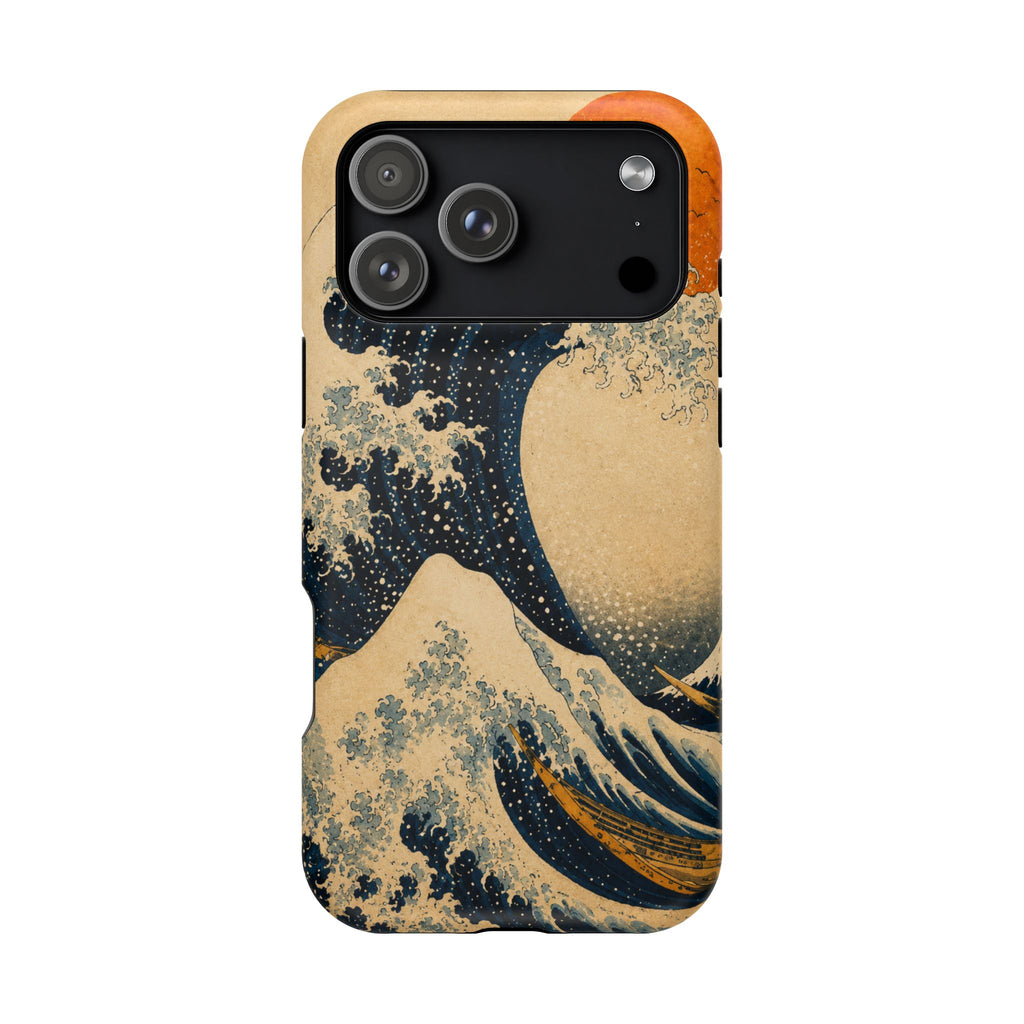 The Great Wave Phone Case — Magnetic Impact-Resistant iPhone Cover