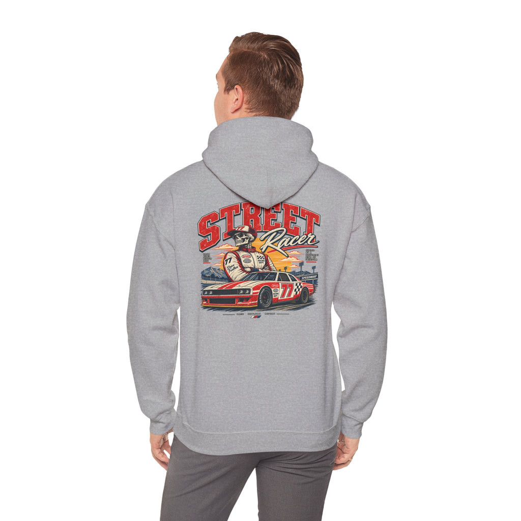 Vintage Skateboard Logo Hoodie - Retro Skate Crew Sweatshirt