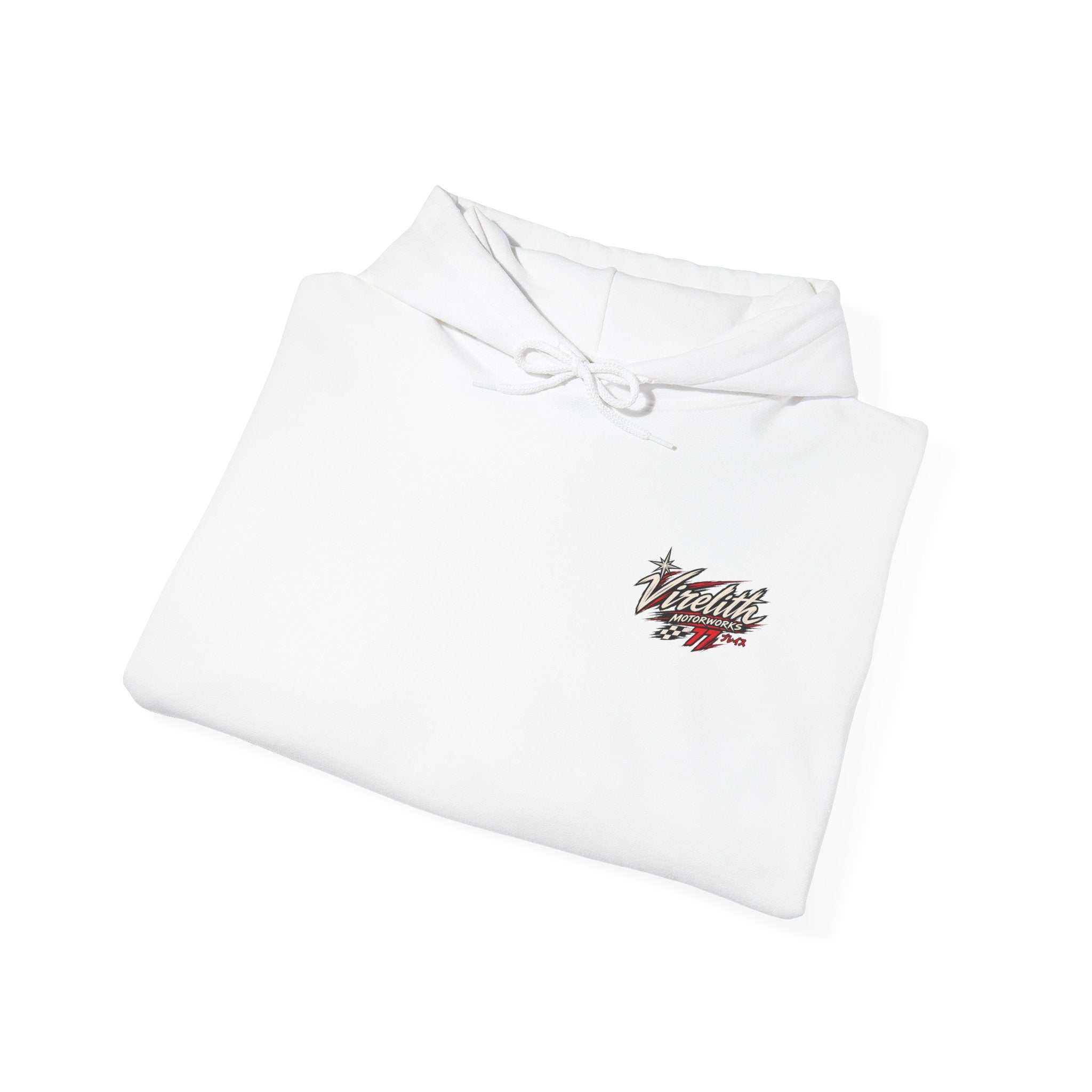 Virelith Motorsports Checkered Flag Hoodie | Racing Graphic Sweatshirt