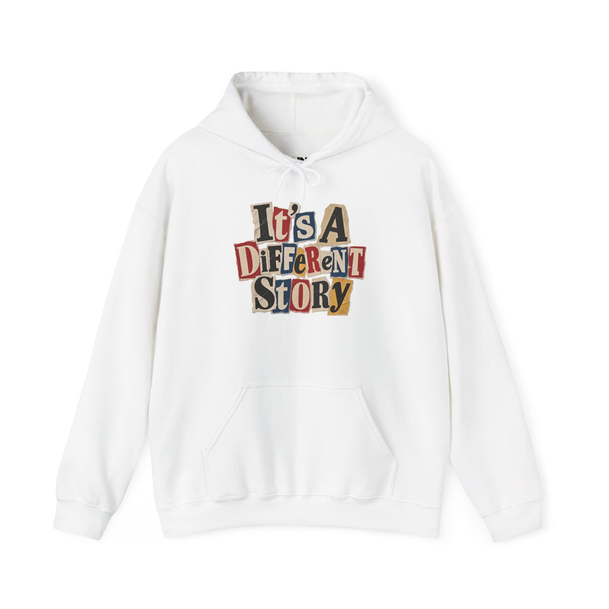 It's A Different Story Hoodie – Retro Ransom-Style Graphic Pullover