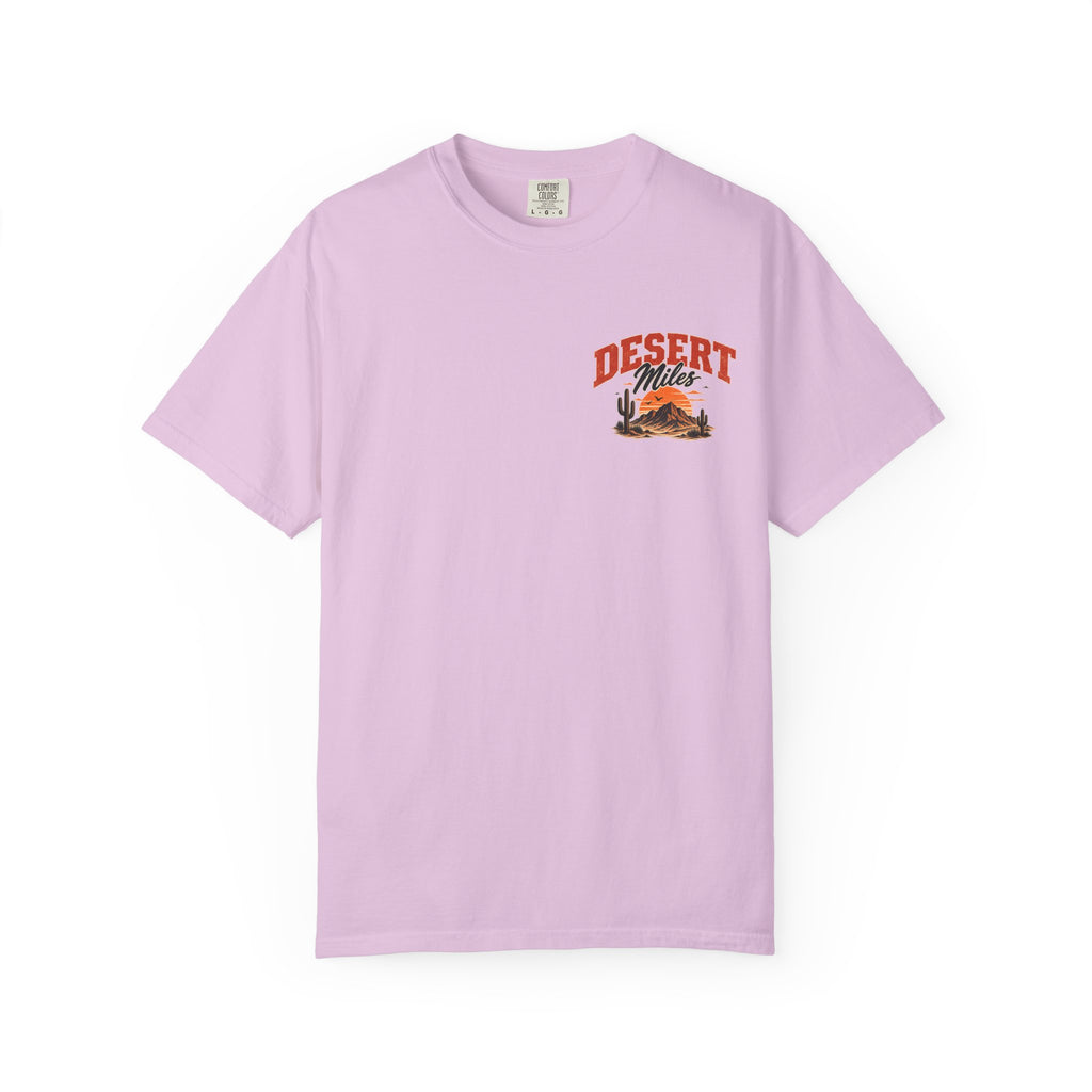Desert Miles T-Shirt — Vintage Off-Road Scenic Graphic Tee