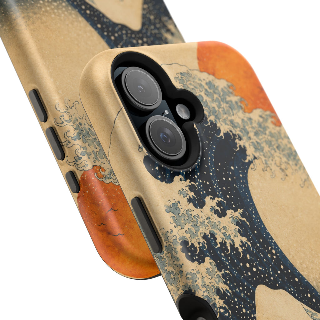 The Great Wave Phone Case — Magnetic Impact-Resistant iPhone Cover