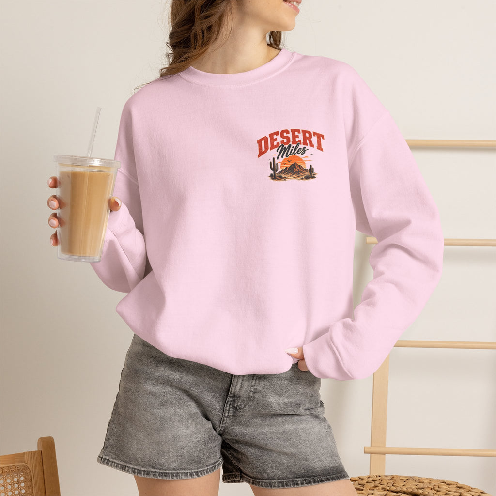 Desert Vibes Crewneck Sweatshirt — 'Desert Mama' Graphic