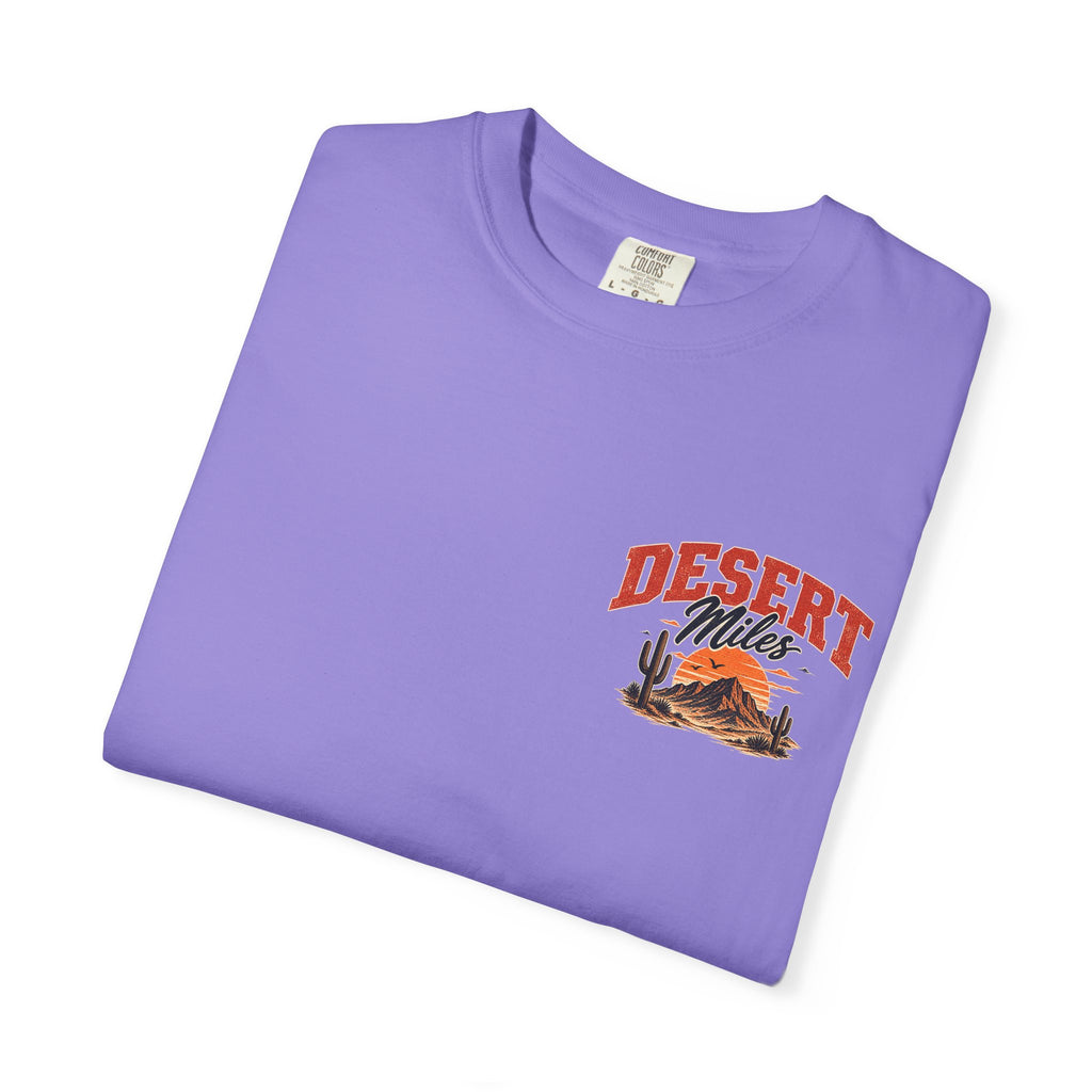 Desert Miles T-Shirt — Vintage Off-Road Scenic Graphic Tee
