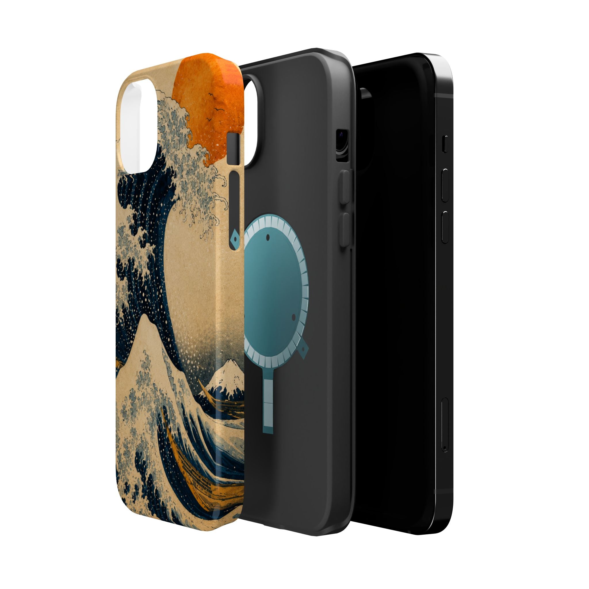 The Great Wave Phone Case — Magnetic Impact-Resistant iPhone Cover