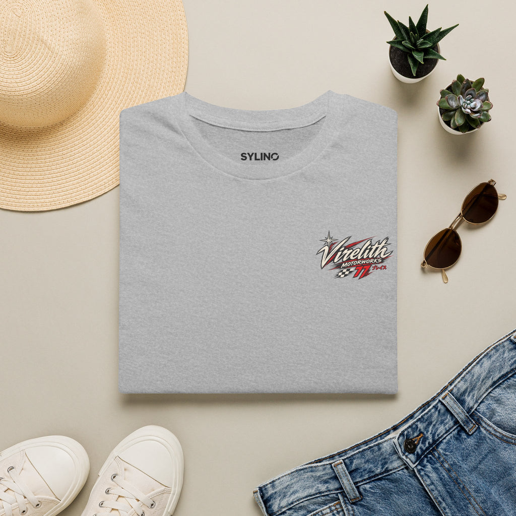 Venetta Retro Script T-Shirt | Vintage Chest Logo Graphic Tee