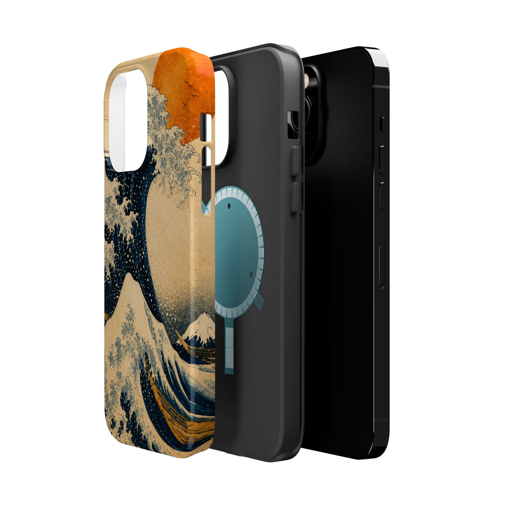 The Great Wave Phone Case — Magnetic Impact-Resistant iPhone Cover