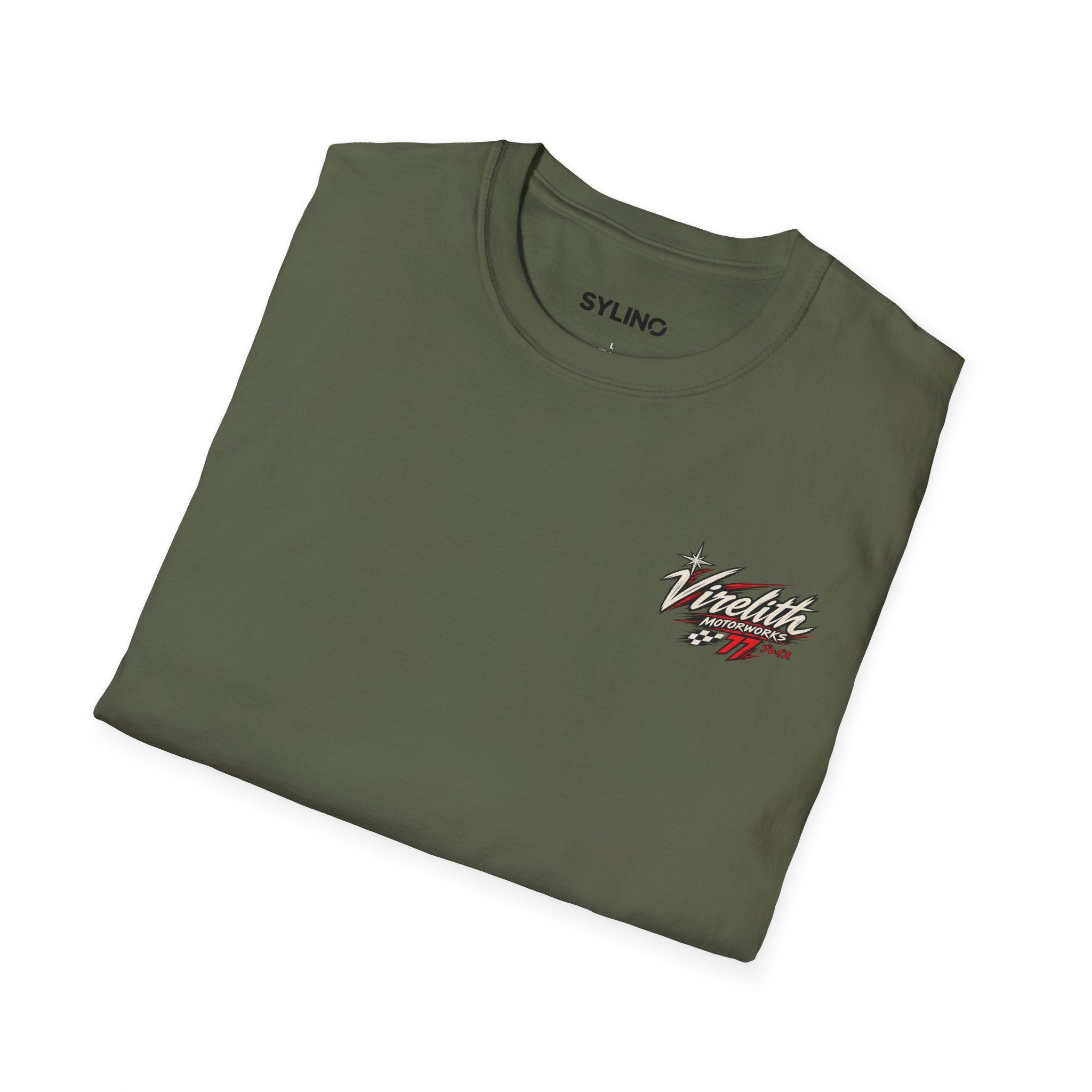 Venetta Retro Script T-Shirt | Vintage Chest Logo Graphic Tee
