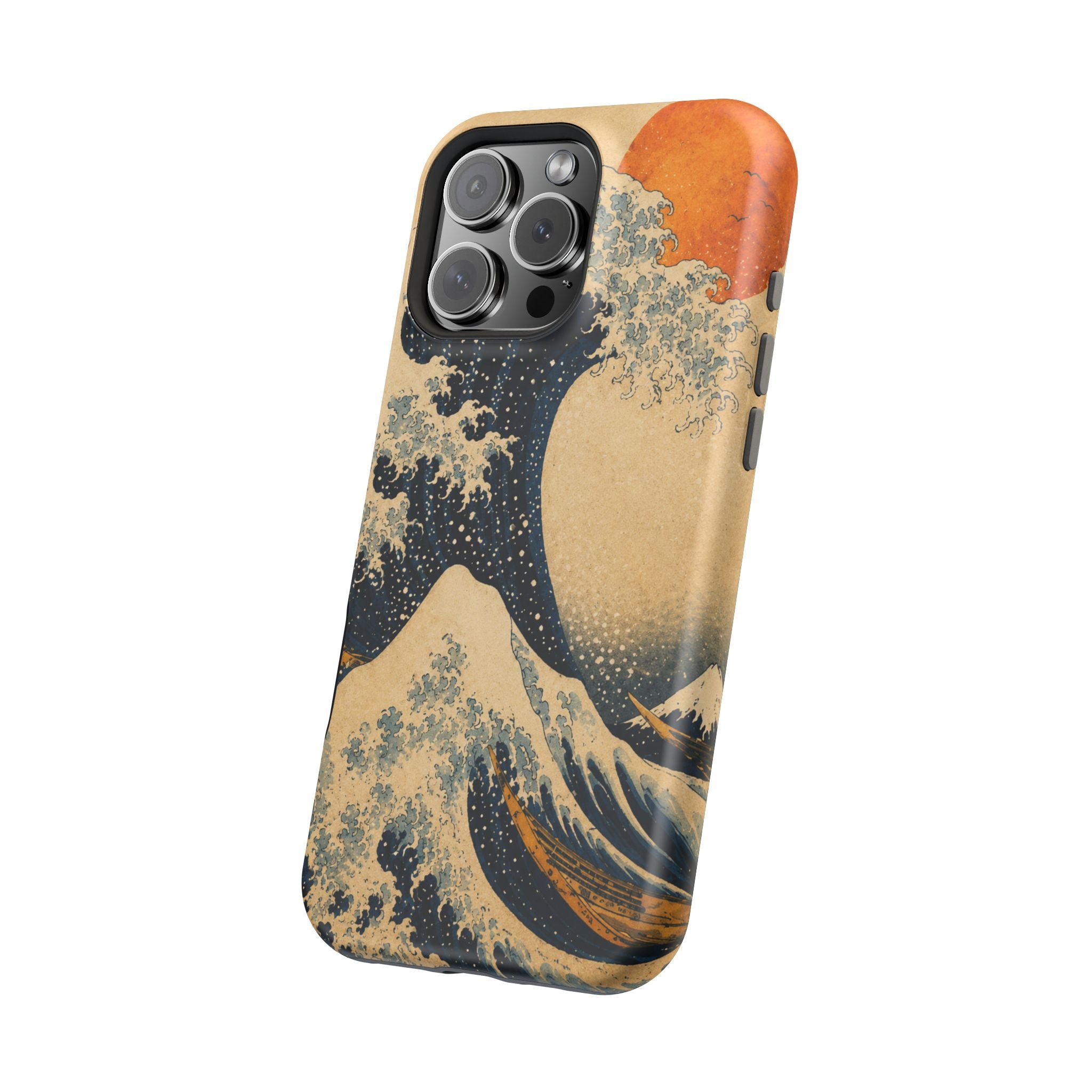 The Great Wave Phone Case — Magnetic Impact-Resistant iPhone Cover