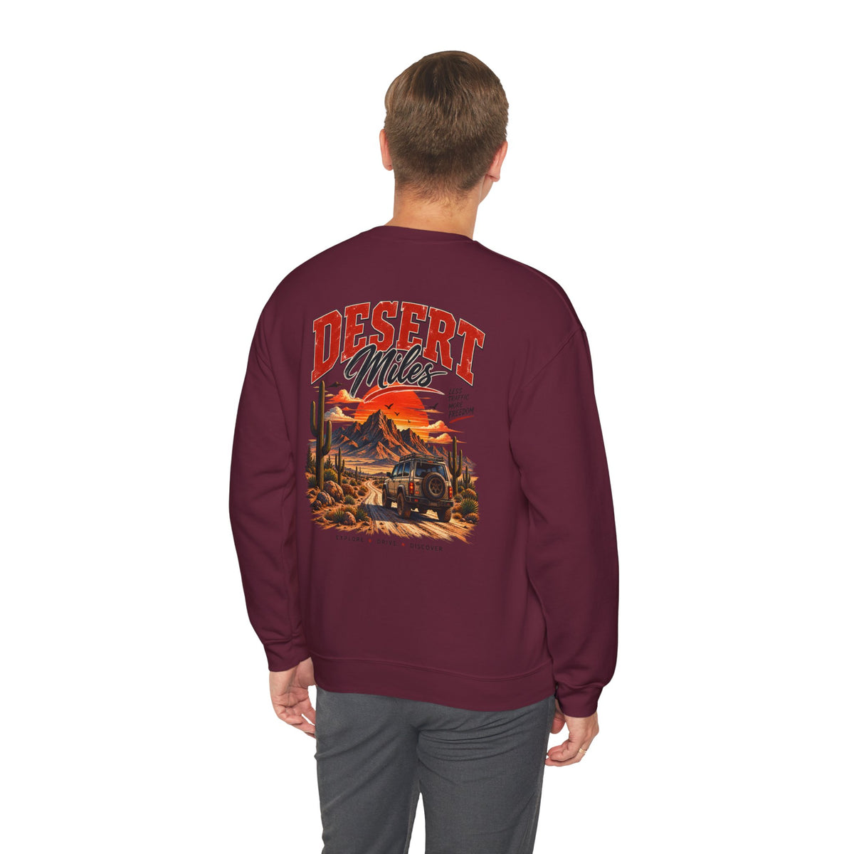 Desert Vibes Crewneck Sweatshirt — 'Desert Mama' Graphic
