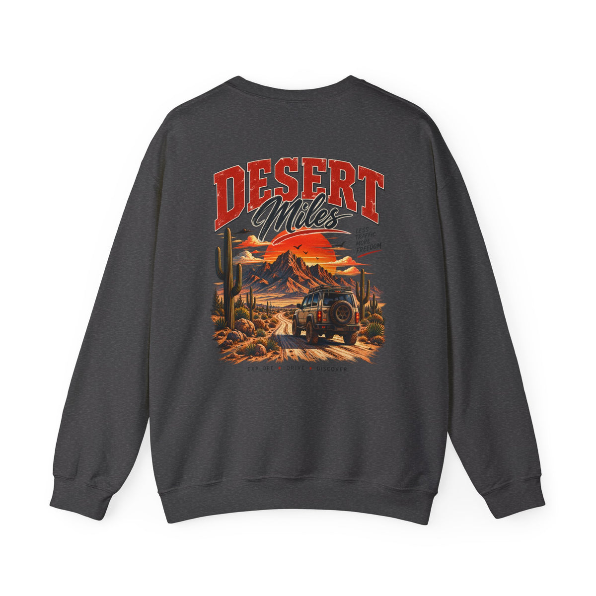 Desert Vibes Crewneck Sweatshirt — 'Desert Mama' Graphic