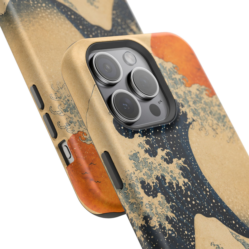 The Great Wave Phone Case — Magnetic Impact-Resistant iPhone Cover