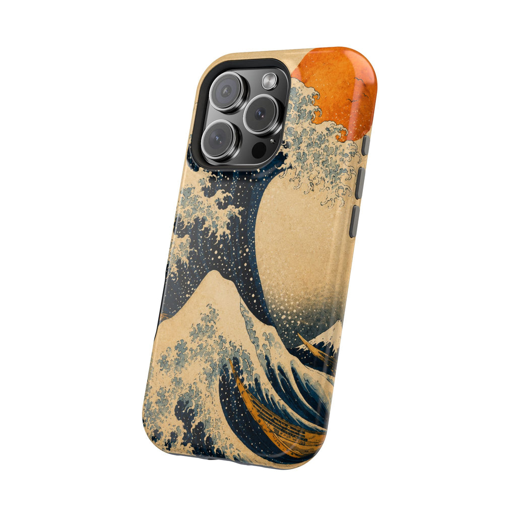 The Great Wave Phone Case — Magnetic Impact-Resistant iPhone Cover