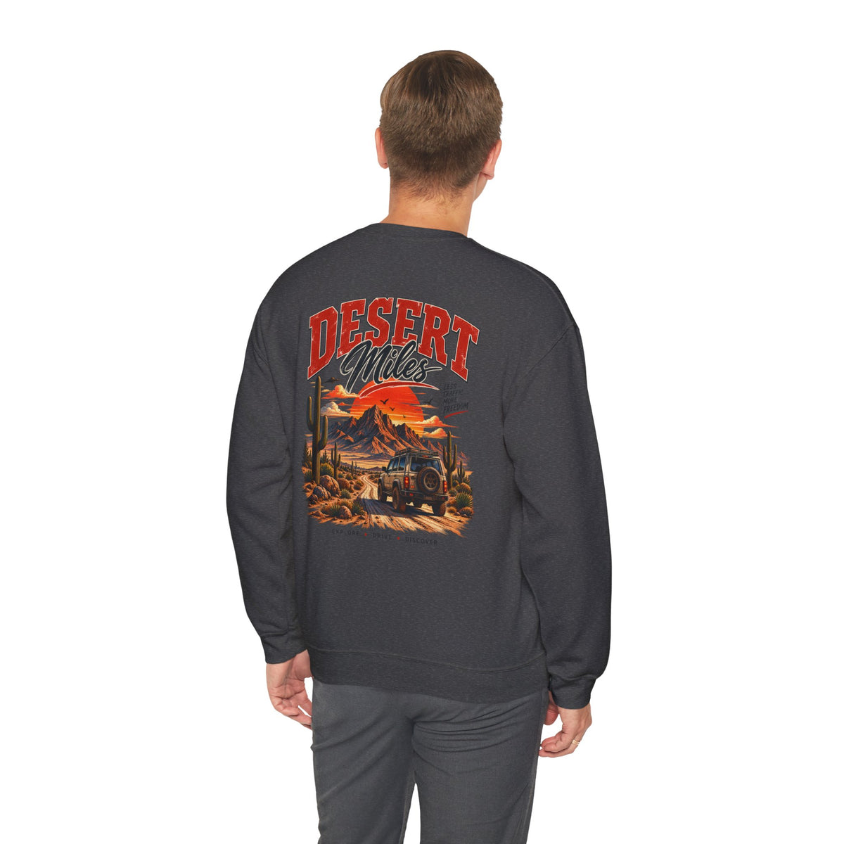 Desert Vibes Crewneck Sweatshirt — 'Desert Mama' Graphic